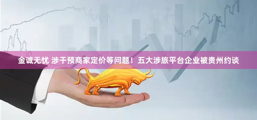 金诚无忧 涉干预商家定价等问题！五大涉旅平台企业被贵州约谈